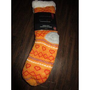 Thermaxx Sherpa Slipper Socks Ultra Soft Acrylic Thick Cushion fits Shoe 4-10